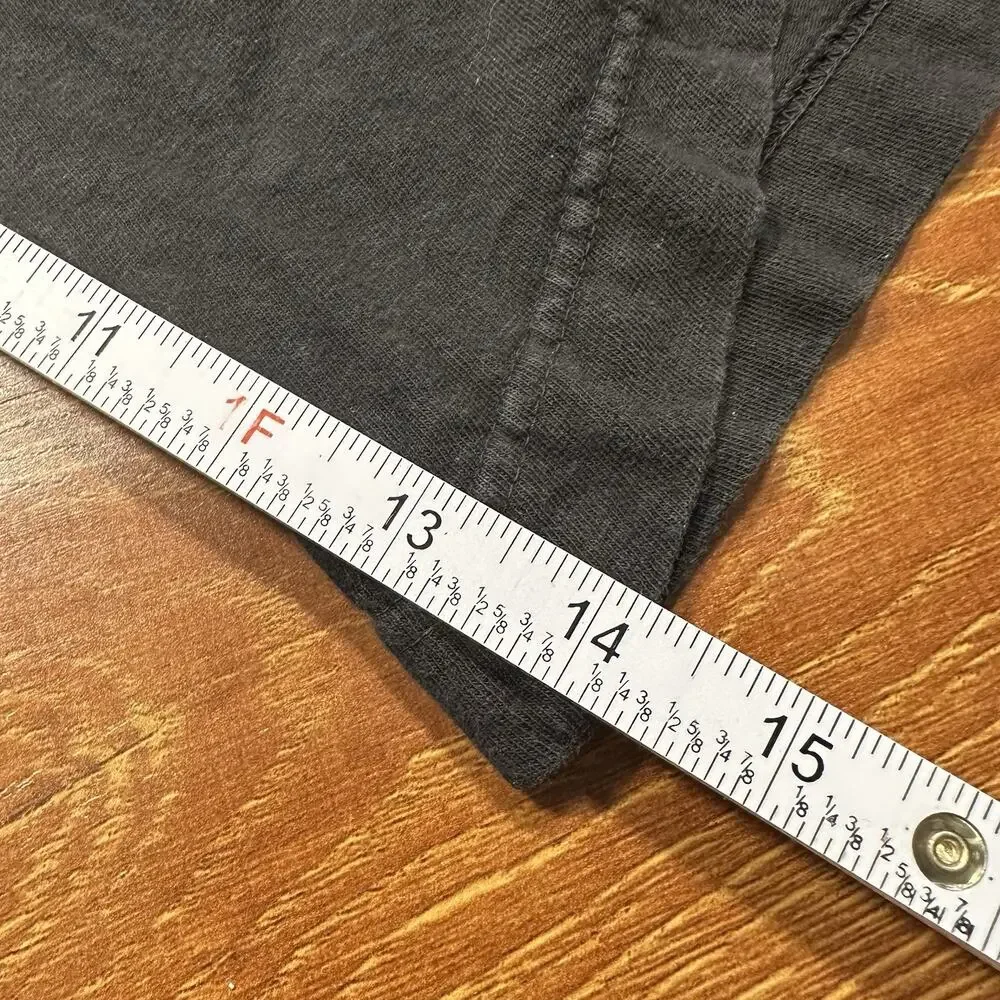 Vintage Kapital Hakama Sweatpants Men 1 S Black Drop Crotch Flap Pants Japan VTG
